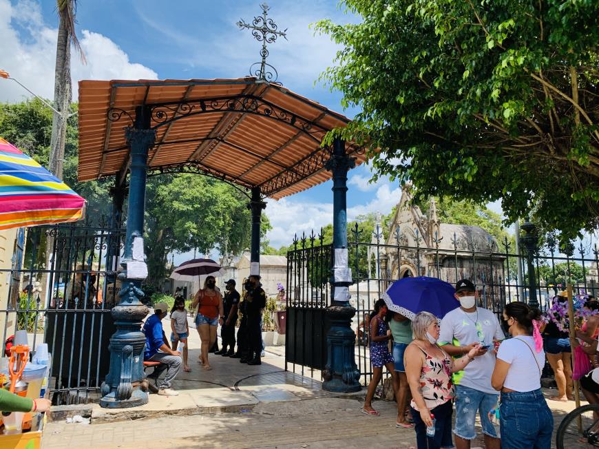 50 mil visitantes estiveram no cemitério de Santa Izabel, no bairro do Guamá