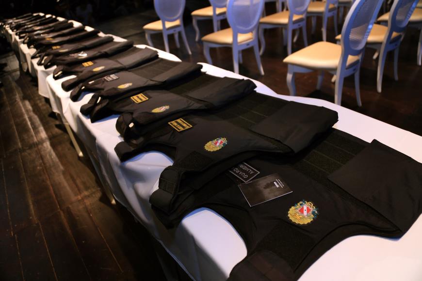 Guarda Municipal de Belém recebeu 137 coletes balísticos do governo estadual