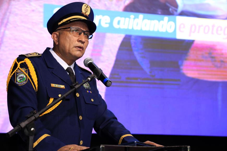Inspetor-geral da GMB, Joel Monteiro, define a corporação que comanda como guarda cidadã
