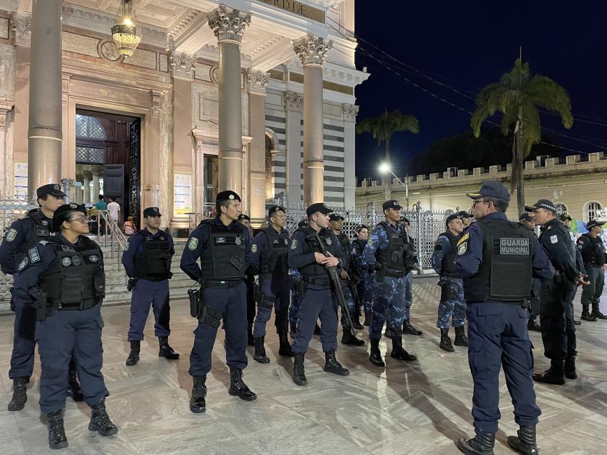 Guarda Municipal de Belém reforça a segurança das romarias e de todos os eventos do Círio de Nazaré..